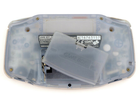 Gameboy Advance Transparent Blue