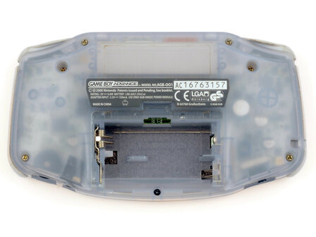 Gameboy Advance Transparent Blue