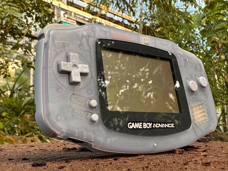 Gameboy Advance Transparent Blue