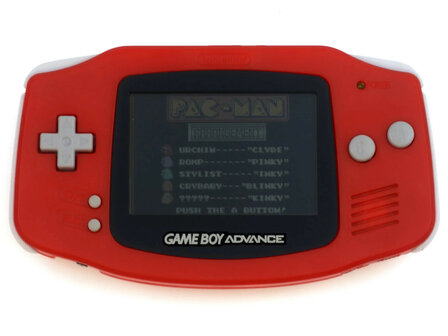 Gameboy Advance Red