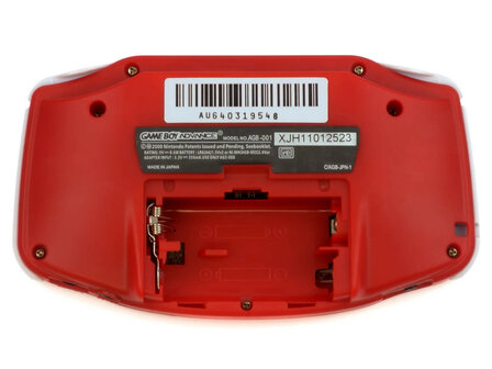 Gameboy Advance Red