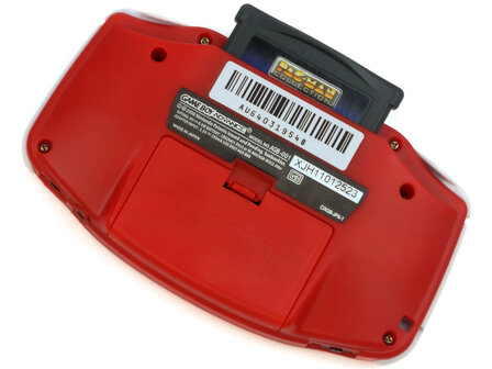 Gameboy Advance Red