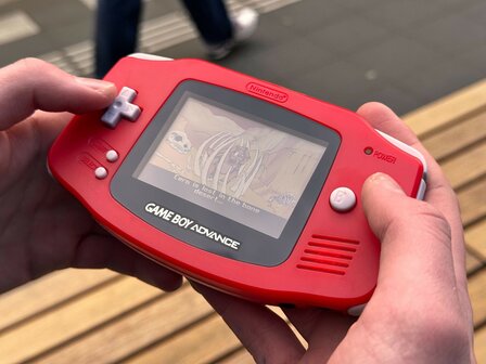 Gameboy Advance Red