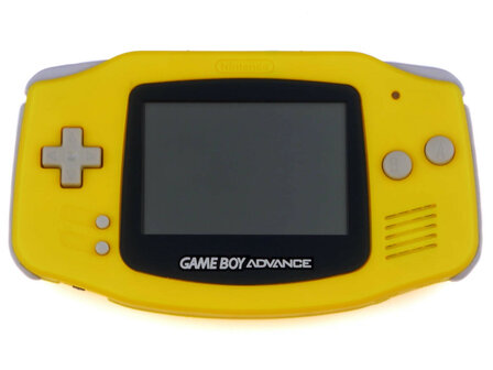 Gameboy Advance Yellow Lemon