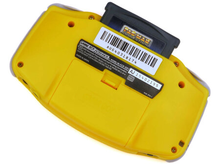 Gameboy Advance Yellow Lemon