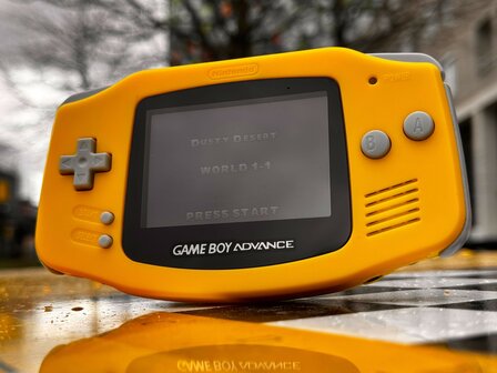 Gameboy Advance Yellow Lemon