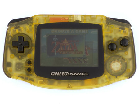 Gameboy Advance Clear Yellow