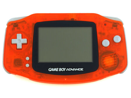 Gameboy Advance Crystal Orange