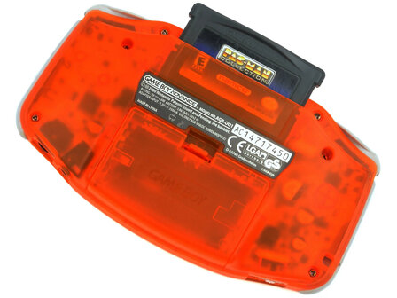 Gameboy Advance Crystal Orange