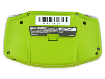 Gameboy Advance Green