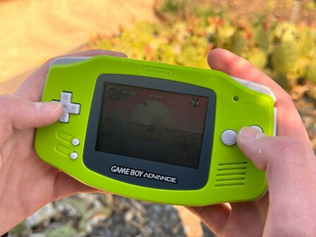 Gameboy Advance Green