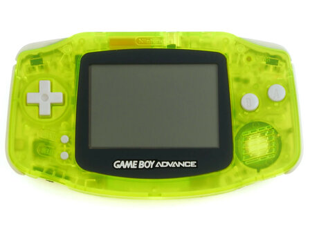Gameboy Advance Acid Green