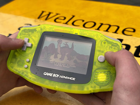 Gameboy Advance Acid Green