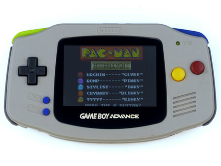 Gameboy Advance Limited SNES Edition + IPS V2 Backlight Mod
