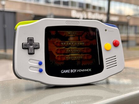 Gameboy Advance Limited SNES Edition + IPS V2 Backlight Mod