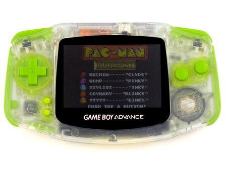 Gameboy Advance Limited Danny Phantom Edition + IPS V2 Backlight Mod