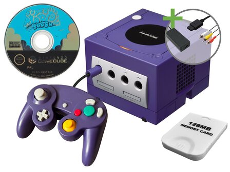 Nintendo Gamecube Starter Pack - Value Super Mario Sunshine Edition