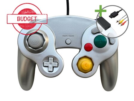 Nintendo Gamecube Starter Pack - Value Silver Edition - Budget
