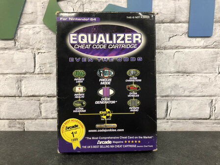 CheatWare Equalizer N64 [Complete]