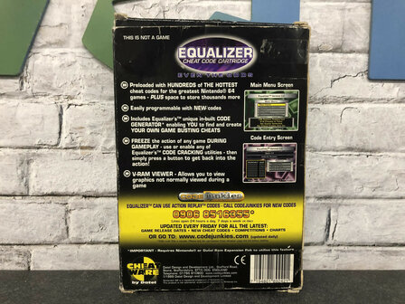 CheatWare Equalizer N64 [Complete]