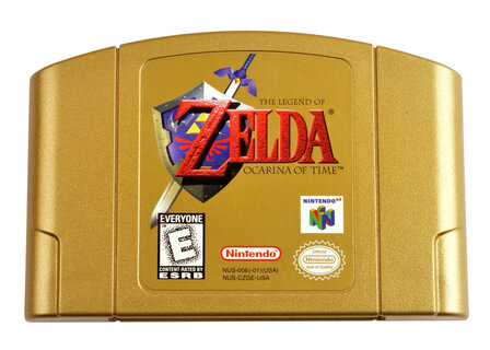 The Legend of Zelda Ocarina of Time (Gold) (NTSC)