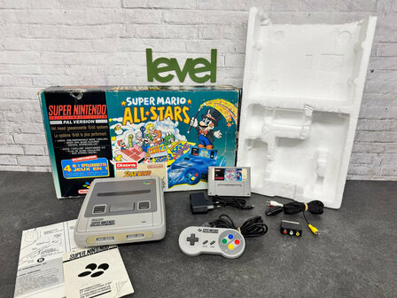 Super Nintendo Starter Pack - Super Mario All Stars Edition [Complete]