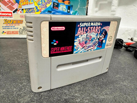 Super Nintendo Starter Pack - Super Mario All Stars Edition [Complete]