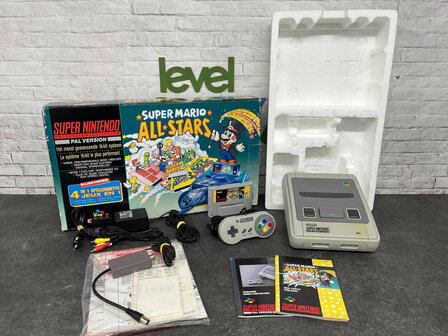 Super Nintendo Starter Pack - Super Mario All Stars Edition [Complete]