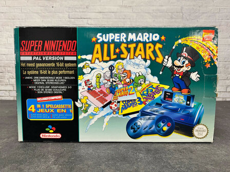 Super Nintendo Starter Pack - Super Mario All Stars Edition [Complete]