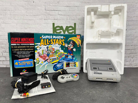 Super Nintendo Starter Pack - Super Mario All Stars Edition [Complete]