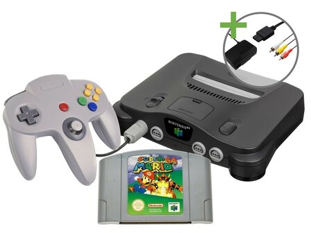Nintendo 64 Starter Pack - Super Mario 64 Value Edition