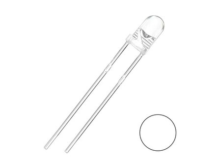 Replacement Power LED - White