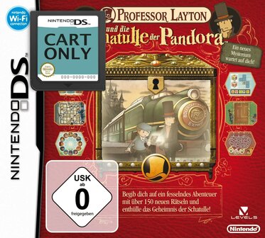 Professor Layton und die Schatulle der Pandora (German) - Cart Only