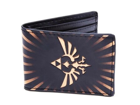 Nintendo The Legend of Zelda Black Triforce Bifold Wallet