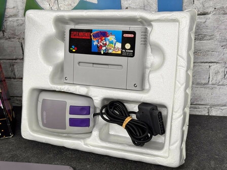 Mario Paint + Mouse Mat + Mouse (German)