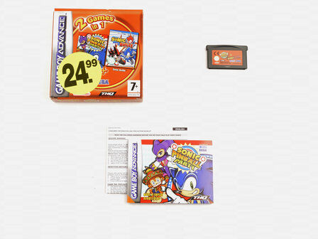 Sonic Pinball Party + Sonic Battle