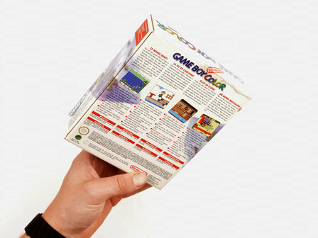 Gameboy Color Transparent Purple [Complete]