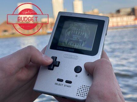 Gameboy Pocket Silver (Black Lens) - Budget