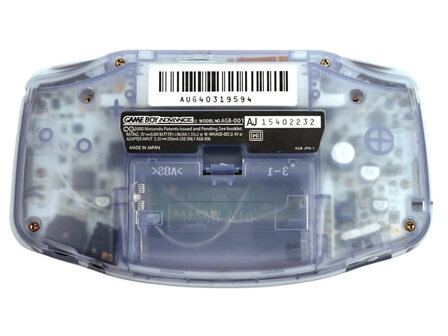 Gameboy Advance IPS V5 Backlight - Transparent Blue