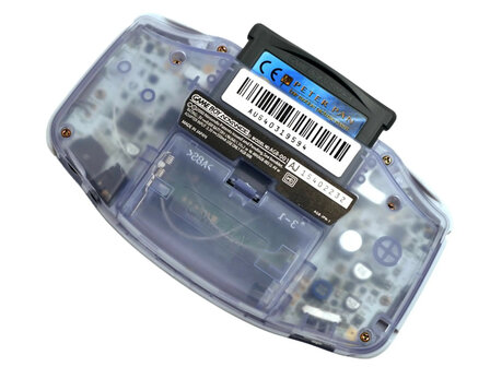Gameboy Advance IPS V5 Backlight - Transparent Blue