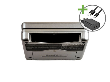 Gameboy Advance SP Silver - USB-C &amp; IPS V5