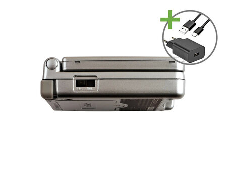 Gameboy Advance SP Silver - USB-C &amp; IPS V5