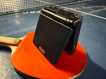 Gameboy Advance SP Graphite Black - USB-C &amp; IPS V5