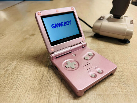 Gameboy Advance SP Pink - USB-C &amp; IPS V5