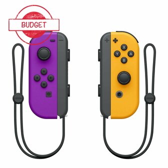 Nintendo Switch Joy-Con Controllers - Paars/Oranje - Budget