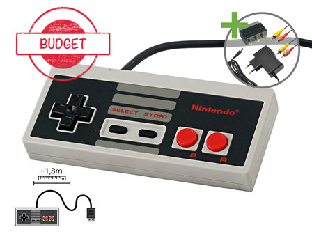 Nintendo NES Starter Pack - Paperboy Control Deck Edition - Budget