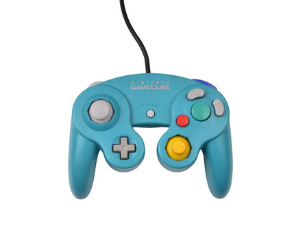Original Gamecube Controller Emerald Blue