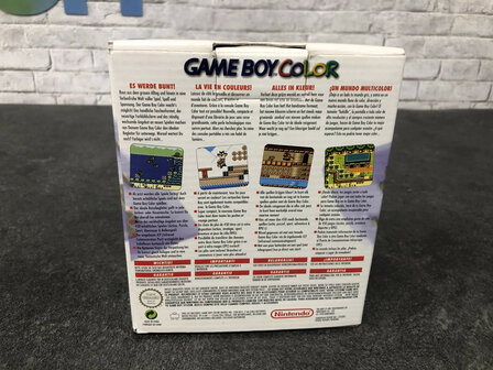 Gameboy Color Transparent Purple [Complete]