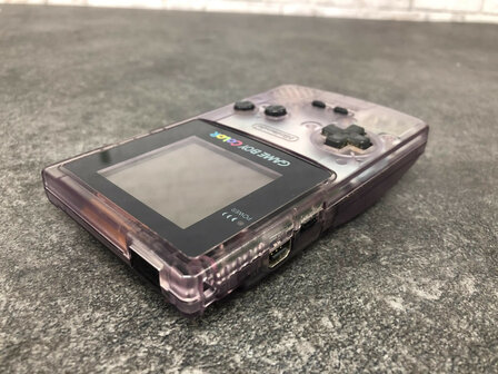 Gameboy Color Transparent Purple [Complete]