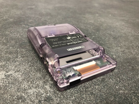 Gameboy Color Transparent Purple [Complete]